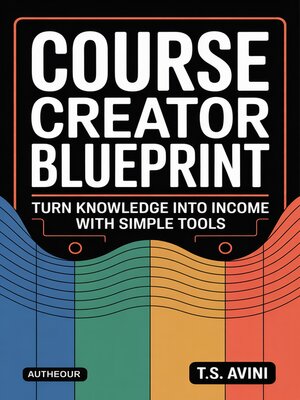 cover image of Course Creator Blueprint
